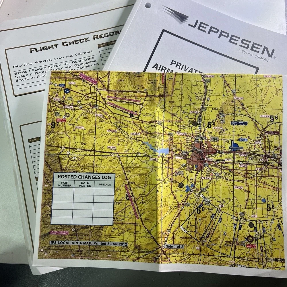 Jeppesen Lot Of 3.Private Pilot Airman Knowledge Test  JS334370-003 - See Photos
